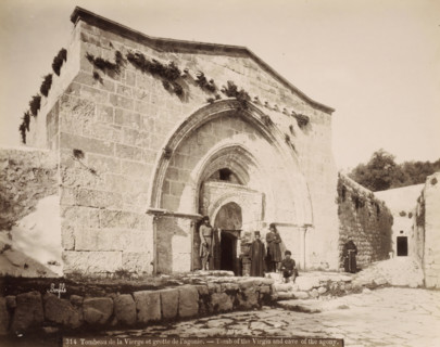 Tomb of the Virgin Mary and the Cave of the Agony in Jerusalem, Tombeau de la Vierge et grotte de