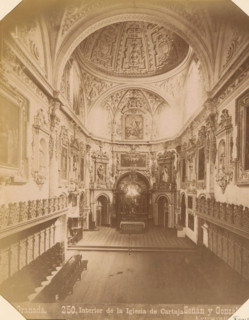Interior of Real Monasterio de La Cartuja in Granada, Granada - Interior de la Iglesia de Cartuja,