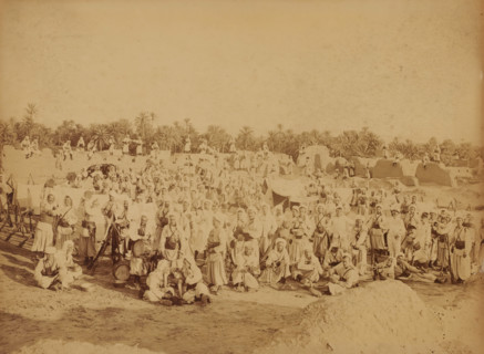 Fort Turc au Vieux Biskra, French garrison at Biskra, Algeria, Souvenir ... Biskra, photograph,