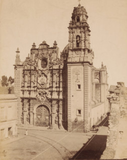 Iglesia de la Santisima, La Santisima Church, View of the Iglesia de la Santísima in Mexico City,