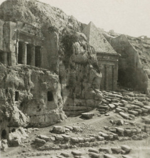 Jerusalem Sépulcres St. Jacques et St. Zachari, Rock Tombs of Benei Hezir and St. Zacharia, Kidron