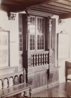 Int. Musee Plantin - Balcon de la chambre à coucher, Interior of the Plantin-Moretus Museum in