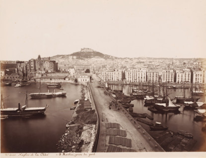 View of Naples and the Castel Sant'Elmo and the (former) Carthusian Monastery of Saint Martin,