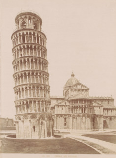 Tower of Pisa, Italy, Pisa Campanile Lato Posteriore, Pisa, photograph, number: '1004.', 1851 -