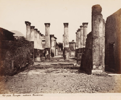 Remains of Ariadne's house in Pompeii, Italy, Maison Arianne, Pompei, photograph, number: '59',
