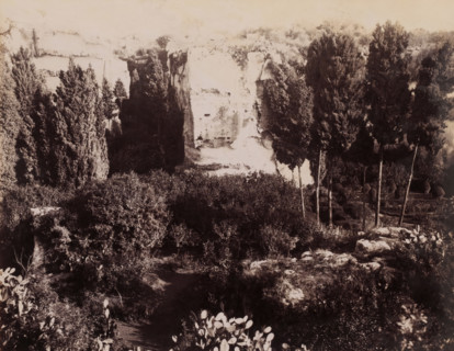 Latomie Casale, View of the Latomie Casale in Syracuse, Sicily, Siracusa, photograph, number: