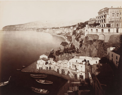 Sorrento, View of Sorrento, Italy, photograph, number: '6189', photographer: Giorgio Sommer, 1857 -