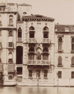 Palazzo Contarini Fasan, Façade of the Palazzo Contarini Fasan in Venice, Italy, Venezia,