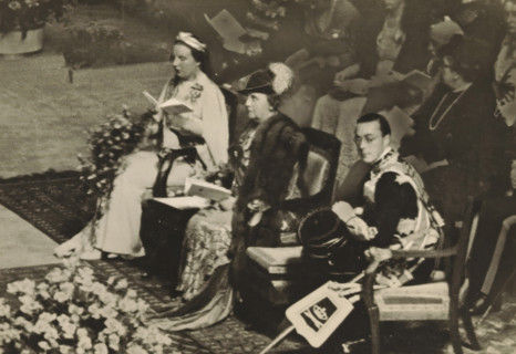 Nieuwe Kerk, Amsterdam, 6 September 1938. Commemorative service on the occasion of the 40th