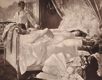 Portrait of Henri Gervex, page, photomechanical print, photographer: Ferdinand Mulnier, cliché