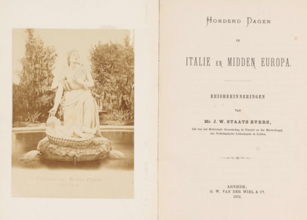 Fountain of Moses in the Villa Borghese in Rome, Fontana sul Monte Pincio, Roma, photograph, page,