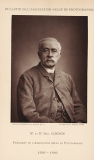 Mr. le Dr. Ern. Candeze. Président de l'Association Belge de Photographie (1886-1889), Portrait of