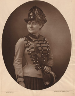 Portrait of Grisier-Montbazon, page, photomechanical print, photographer: Félix Nadar, cliché