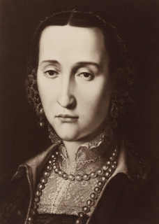 A. Bronzino: Herzogin Eleonore, Photo reproduction of a painted portrait of Eleonora de' Medici by
