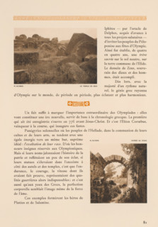 Olympie, le temple de Zeus, Remnants of the Temple of Zeus in Olympia, page, photomechanical print,