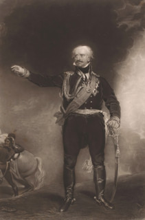 Prince Blucher, Portrait of Gebhard Leberecht von Blücher, print, printmaker: Charles Edward