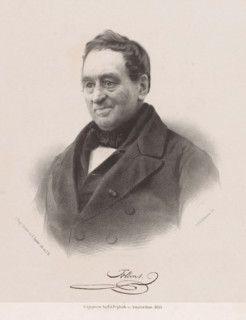 Portrait of Hendrik Tollens, print, Below the portrait the signature of the sitter., printmaker: