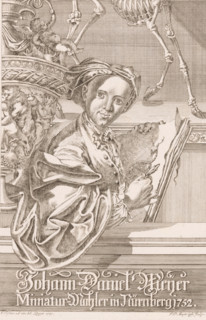 Portrait of Johann Daniel Meyer, print, printmaker: Johann Daniel Meyer, after drawing by Carl