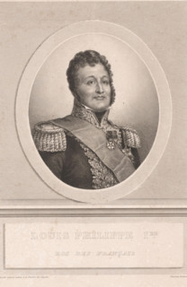 Portrait of King Louis Philippe I, print, printmaker: Octave Tassaert, publisher: V. Rosselin,