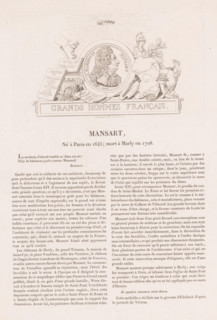 Mansart, Portrait of Jules Hardouin-Mansart, Galerie métallique des grands hommes français, Gallery