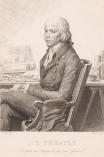 Portrait of Jean-Thomas Thibault, print, printmaker: Alexis François Girard, after drawing by
