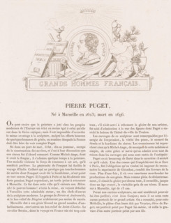 Pierre Puget, Portrait of Pierre Paul Puget, Galerie métallique des grands hommes français, Gallery