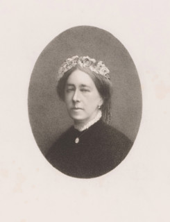 Portrait of an unknown lady, Mrs. Hardenpont, print, printmaker: Auguste Danse, 1884, paper, chine