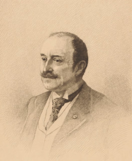 Portrait of an unknown man, Monsieur Laporte, print, annotation: '2me état 2 epreuves', printmaker: