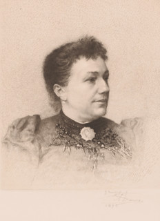 Portrait of an unknown lady, Mrs. Panilecq, print, annotation: '3rd state', annotation: 'two proofs