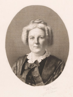 Portrait of an unknown lady, Mrs. Sainctelette, print, annotation: 'Dernier etat', printmaker: