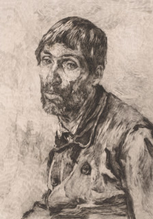 Beggar, print, annotation: '1er etat', printmaker: Auguste Danse (signed by artist), after design