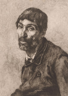 Beggar, print, annotation: '2me etat', printmaker: Auguste Danse (signed by artist), after design