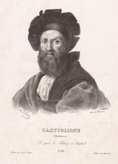 Portrait of Baldassare Castiglione, Castiglione (Balthasar), print, Series number, 10, printmaker: