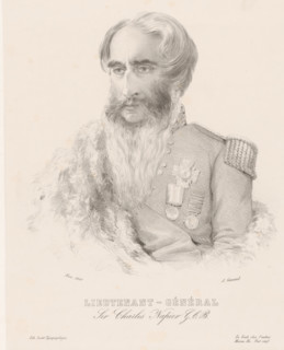 Lieutenant-Général Sir Charles Napier GCB, Portrait of Charles James Napier, print, printmaker:
