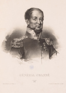 Général Chassé, Portrait of David Hendrik Chassé, print, Series number, 4, printmaker: Bernard