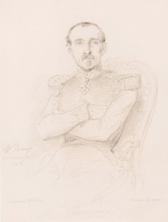 Portrait of Louis Eugène Cavaignac, G.al Cavaignac, print, printmaker: Léopold Massard, after