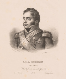 CF de Bourbon, Portrait of Charles Ferdinand of Bourbon, Duke of Berry, Portrait Gallery of