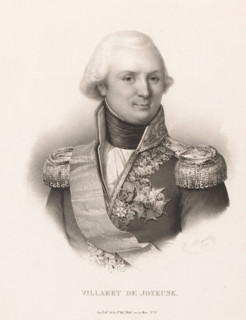 Portrait of Louis Thomas Villaret de Joyeuse, Villaret de Joyeuse, print, printmaker: Antoine