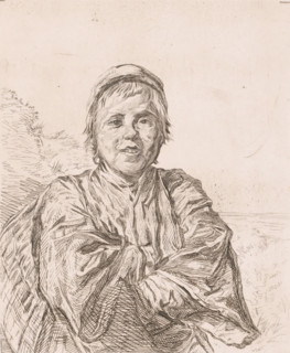 Young fisherman, print, annotation: '1er Etat', printmaker: Frans Lauwers (signed by artist), after
