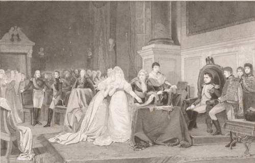 Divorce of Napoleon and Joséphine, print, inscription: '2 me état', printmaker: François de