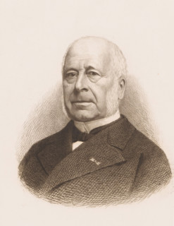 Portrait of Armand Augez, print, inscription: '1e Epreuve d ...', printmaker: Jean Baptiste Pierre