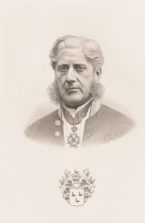 Portrait of Léopold de Wael, print, inscription: '1e Etat', printmaker: Jean Baptiste Pierre