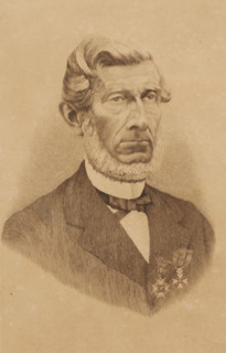 Portrait of an unknown man, possibly Dorzée, print, inscription: 'Mois 2x m 1897', printmaker: