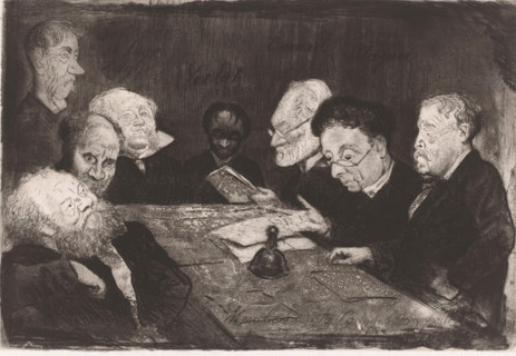 Messieurs les Membres de la Commission pour la reorganisation de l'academie Royale d'Anvers 1879,