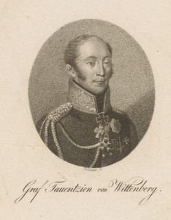 Portrait of Friedrich Bogislav Emanuel, Graf Tauentzien von Wittenberg, print, printmaker: