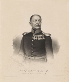 Portrait of Carl Eduard Pönitz, print, Caption in facsimile., print maker: Hanns Hanfstaengl,