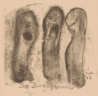 The Gravediggers (original title on object), Idealisten II and further Marginal Notes (original