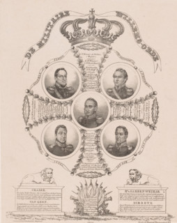 The Military Order of William, List of soldiers who received the Military Order of William, print,