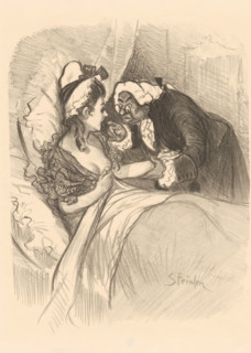 Dame Jacinthe (original title), Madame Jacinthe, print, printmaker: Théophile Alexandre Steinlen,