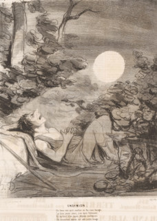 Caricature of Endymion, Endymion, Caricatures of figures from Antiquity, Histoire ancienne,